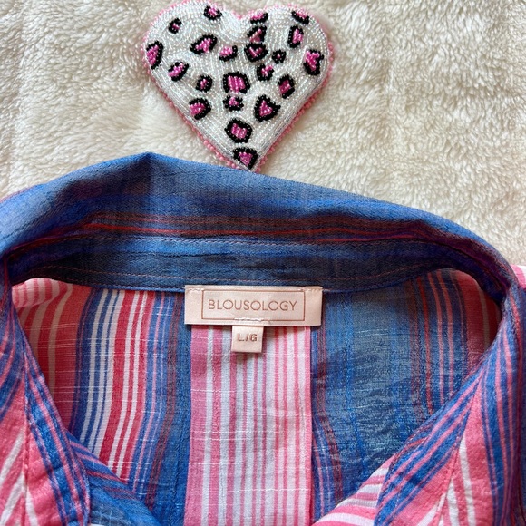 Ladies Blousology Sleeveless Button-front Tunic Top - Picture 6 of 10